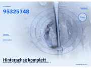 Hinterachse komplett OPEL Mokka A / Mokka X (J13) 95325748