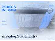Verkleidung Schweller rechts HONDA CRX III (EH, EG) 71800-SR2-0030