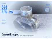 Drosselklappe MERCEDES-BENZ A-Klasse (W168) A1661410225
