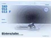 Blinkerschalter VW Golf V (1K) 1K0953513F