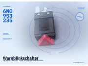 Warnblinkschalter VW Polo III (6N2) 6N0953235