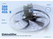 Elektrolüfter VW Passat B3/B4 (3A2, 35I) 3A0959455B