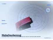 Motorhaubenzug MERCEDES-BENZ C-Klasse T-Modell (S203)