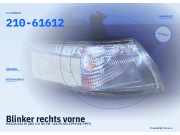 Blinker rechts vorne MAZDA 626 IV (GE) 210-61612