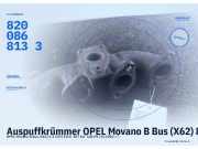 Auspuffkrümmer OPEL Movano B Bus (X62) 8200868133
