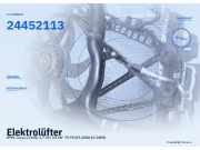 Elektrolüfter OPEL Corsa C (X01) 24452113