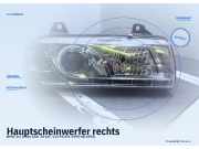 Hauptscheinwerfer rechts BMW 3er (E36)