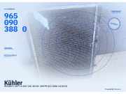 Kühler PEUGEOT 207 9650903880