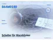 Schalter für Warnblinker CHEVROLET Matiz 96602502 864W0140