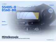 Mittelkonsole TOYOTA Yaris (P1) 55405-0D160-B0
