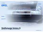 Stoßstange hinten OPEL Astra F OPEL