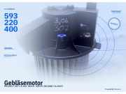 Gebläsemotor PEUGEOT 307 593220400