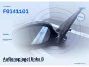 Außenspiegel links BMW 1er (E81) F0141101