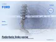 Federbein links vorne FORD Mondeo III Kombi (BWY) FORD
