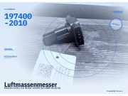 Luftmassenmesser MAZDA 5 (CR1) 1974002010 197400-2010