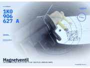 Magnetventil VW Golf V Plus (5M, 521) 1K0906627A