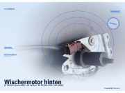 Wischermotor hinten CITROEN Xsara (N1)