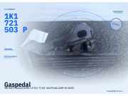 Gaspedal VW Golf V Variant (1KM) 1K1721503P