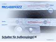 Schalter für Außenspiegel MITSUBISHI Colt VI (Z2, Z3) MN148893ZZ