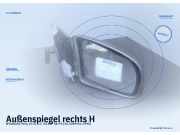 Außenspiegel rechts HYUNDAI Pony (X-2)