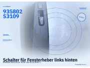 Schalter für Fensterheber links hinten HYUNDAI iX35 (LM) 935802S3109