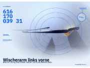 Wischerarm links vorne BMW 3er Touring (E46) 61617003931