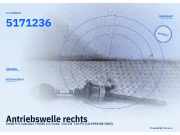 Antriebswelle rechts SAAB 9-3 Cabriolet (YS3D) 5171236