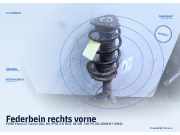 Federbein rechts vorne FORD Focus II Turnier (DA3)