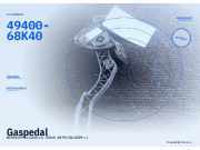 Gaspedal NISSAN Pixo 49400-68K40