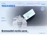 Bremssattel rechts vorne OPEL Astra G Caravan (T98) 93184518 90544003