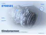 Klimakompressor VOLVO V40 Schrägheck (525, 526) 8708581