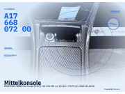 Mittelkonsole MERCEDES-BENZ CLA Coupe (C117) A1766807400 A1766807200