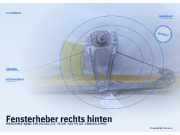 Fensterheber rechts hinten MERCEDES-BENZ 190 (W201)