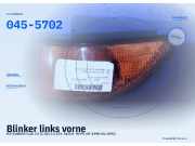 Blinker links vorne MITSUBISHI Colt III (C 50) 045-5702