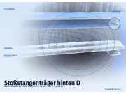 Stoßstangenträger hinten DACIA Sandero II (SD)
