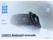 (138211 Bedienteil Autoradio SEAT Ibiza IV (6J) 5J0959849) 5J0959849