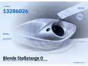 Blende Stoßstange OPEL Corsa D (S07) 13286026