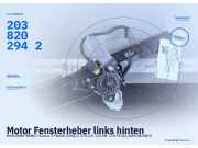 Motor Fensterheber links hinten MERCEDES-BENZ C-Klasse T-Modell (S203) 20 2038202942