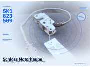 Schloss Motorhaube VW Golf VI (5K) 5K1823509A 5K1823509