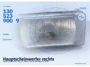 Hauptscheinwerfer rechts VOLVO 740 Kombi (745) 1305239009