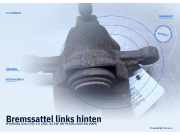 Bremssattel links hinten HYUNDAI Getz (TB)