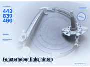 Fensterheber links hinten AUDI 100 Avant (44, 44Q, C3) 443839400