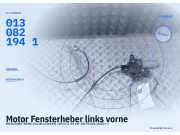 Motor Fensterheber links vorne MERCEDES-BENZ Vito Bus (W639) 0130821941