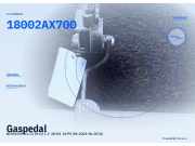 Gaspedal NISSAN Micra III (K12) 18002AX700
