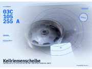 Keilriemenscheibe VW Touran (1T1, 1T2) 03C105255A