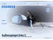 Außenspiegel links CITROEN C5 I Break (DE) 0104014