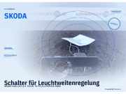 Schalter für Leuchtweitenregelung SKODA Fabia (6Y) SKODA