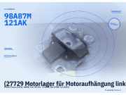 (27729 Motorlager für Motoraufhängung links FORD Focus (DAW, DBW) 98AB7M121AK) 98AB7M121AK