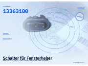 Schalter für Fensterheber OPEL Corsa C (X01) 13363100