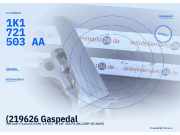 (219626 Gaspedal VW Golf V Variant (1KM) 1K1721503AS) 1K1721503AA